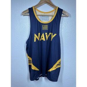 Under Armour Warrior Games Tank Shirt Mens Medium Athletic Military Training